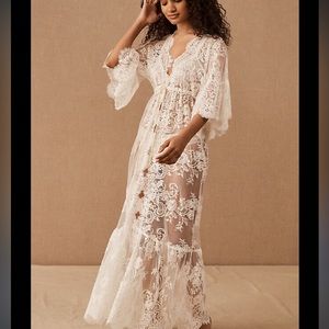 Jen's Pirate Booty Ethereal Black Orchid Maxi Dress